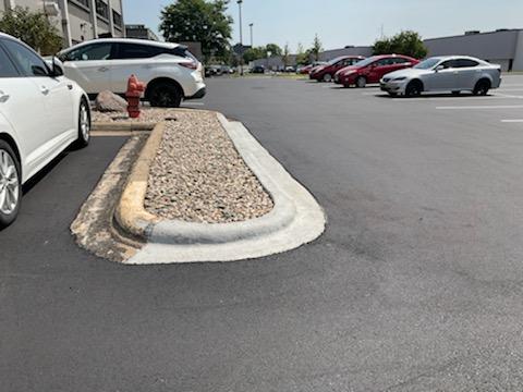 concrete gutter repaired
