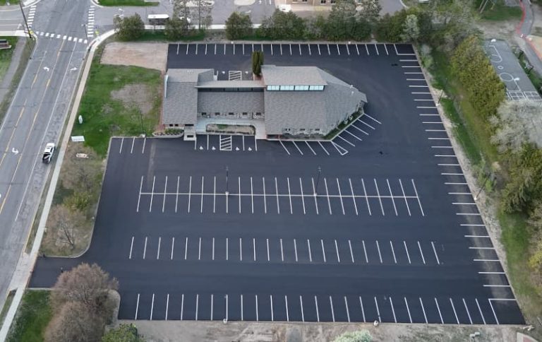 Areal view of World of Life Church in Zimmerman