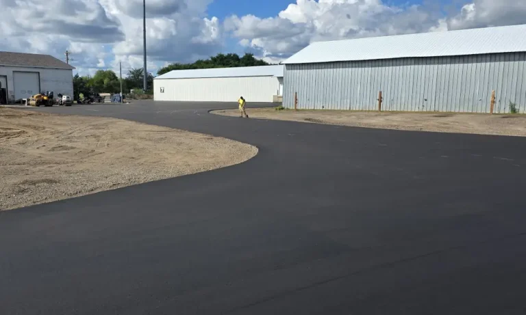Marv's True Value parking lot rebuilt