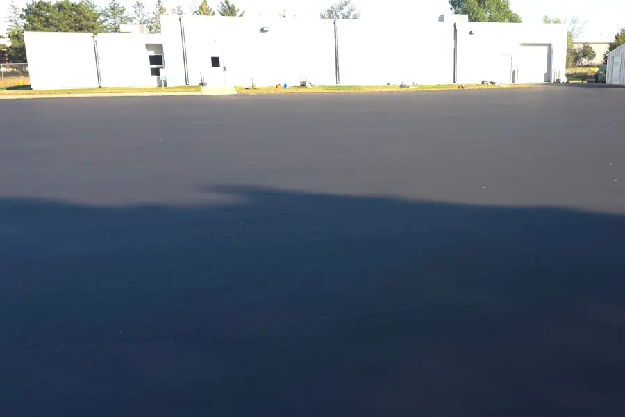 Completed parking lot at Midwest Precision Machine